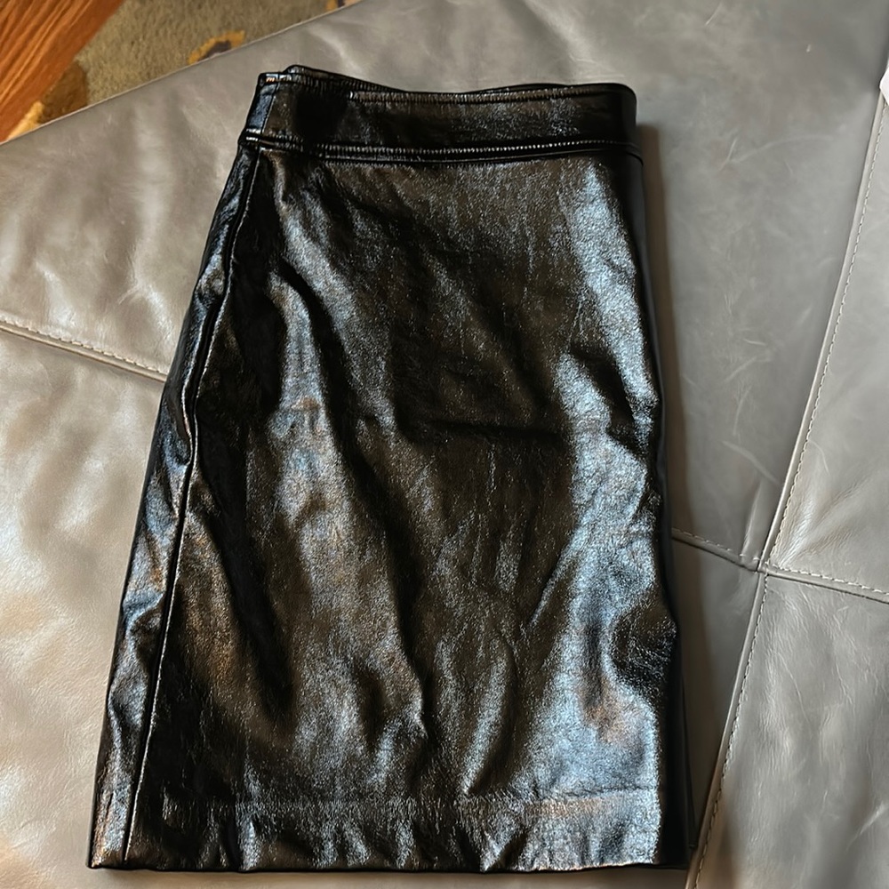 NWOT Vegan Leather Skirt